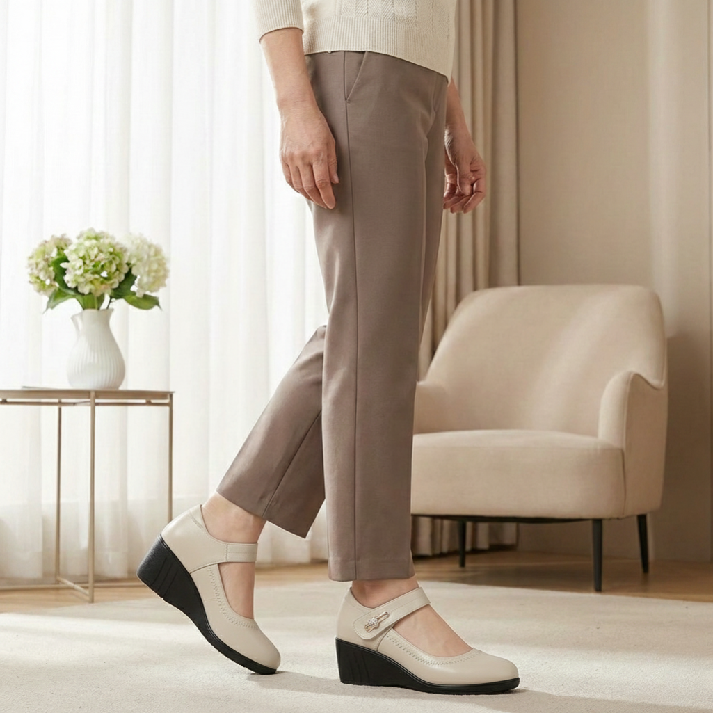 Clara Mid-Heel Comfort Shoes