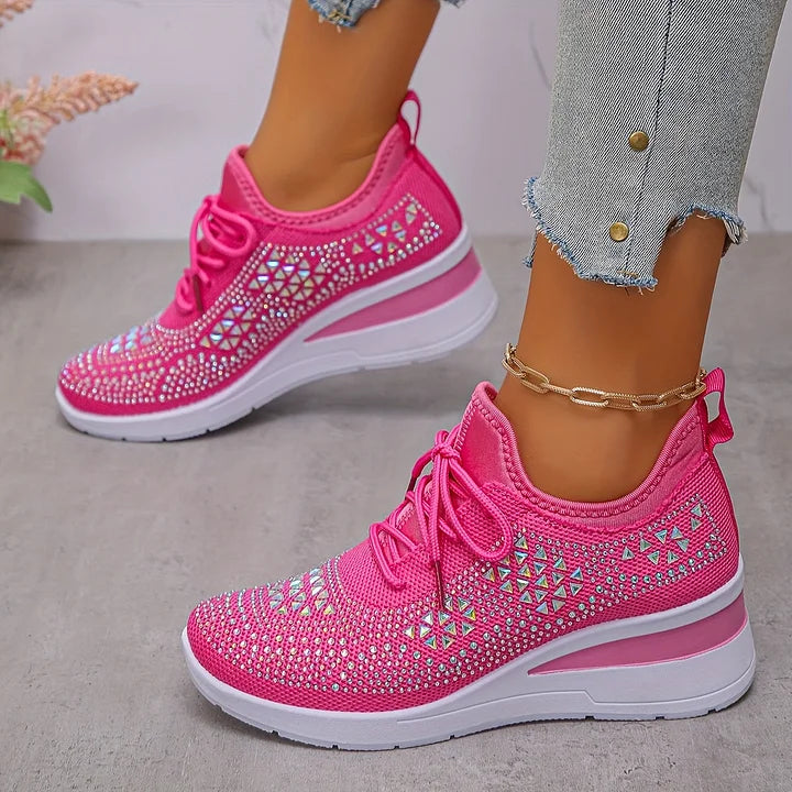 Luna Crystal Orthopedic Sneakers