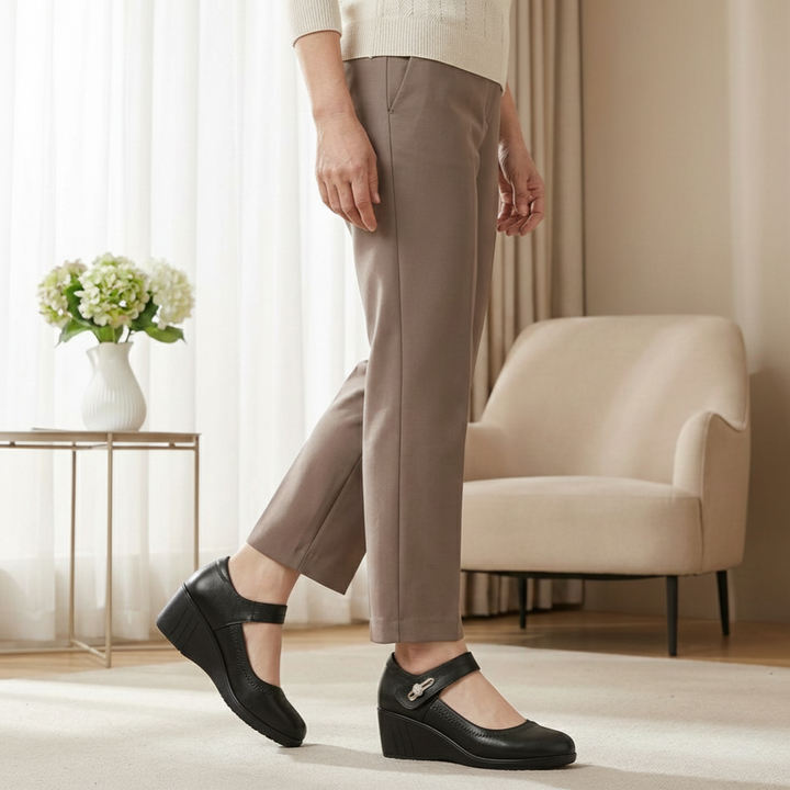 Clara Mid-Heel Comfort Shoes