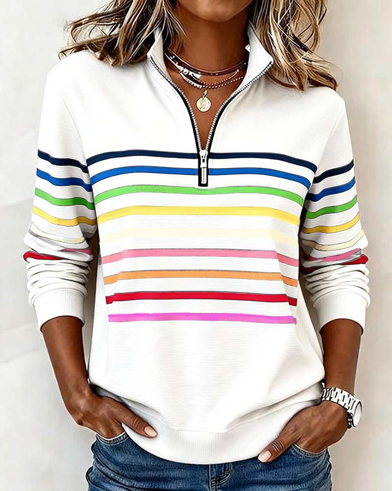 Softway Stripe Sweater