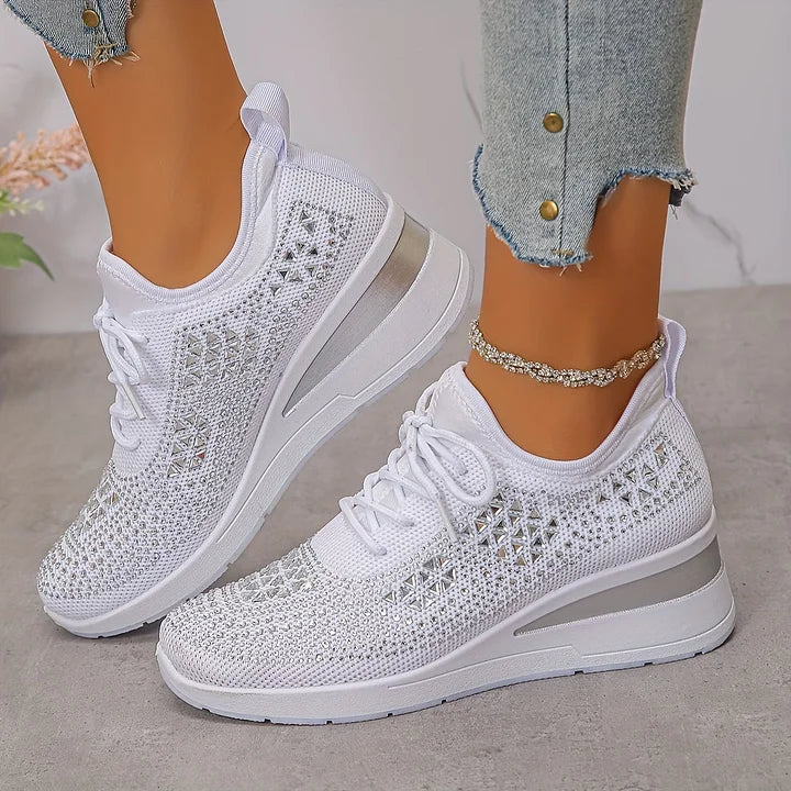 Luna Crystal Orthopedic Sneakers