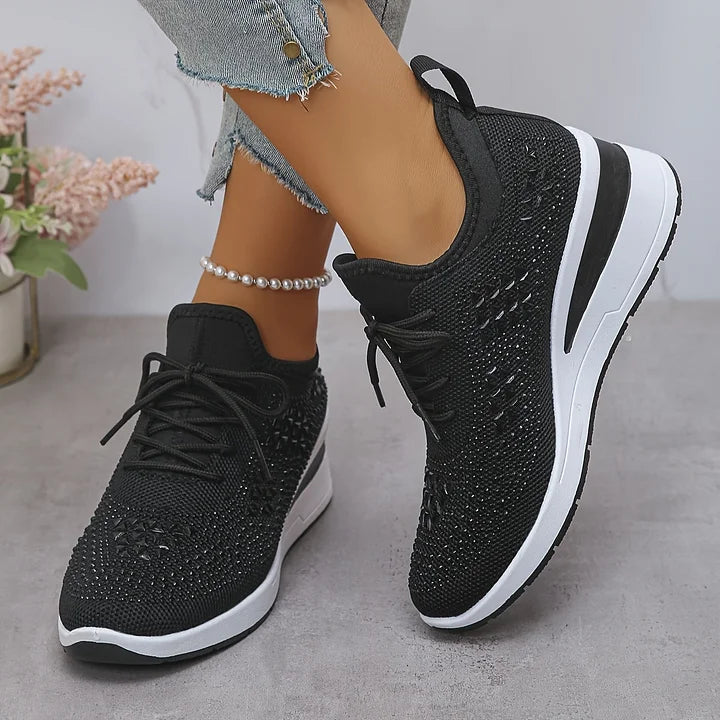 Luna Crystal Orthopedic Sneakers