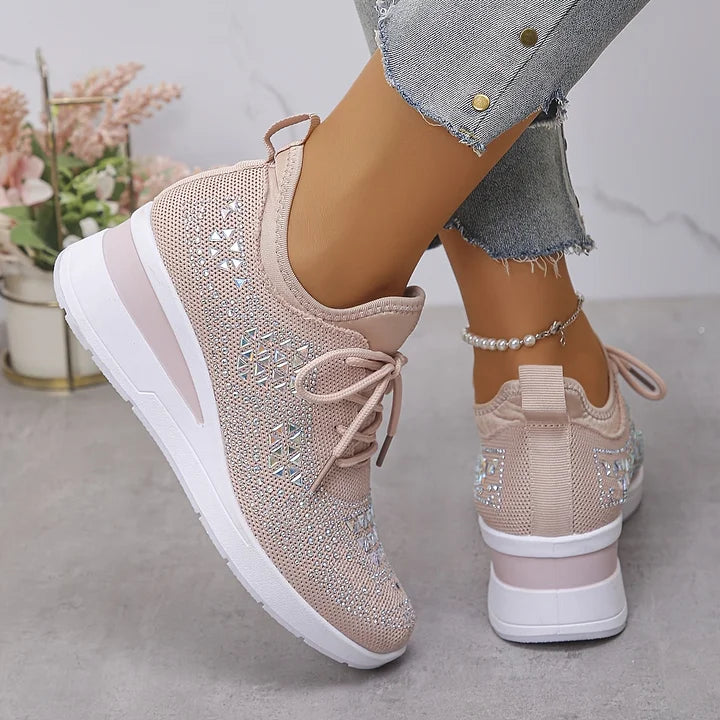 Luna Crystal Orthopedic Sneakers