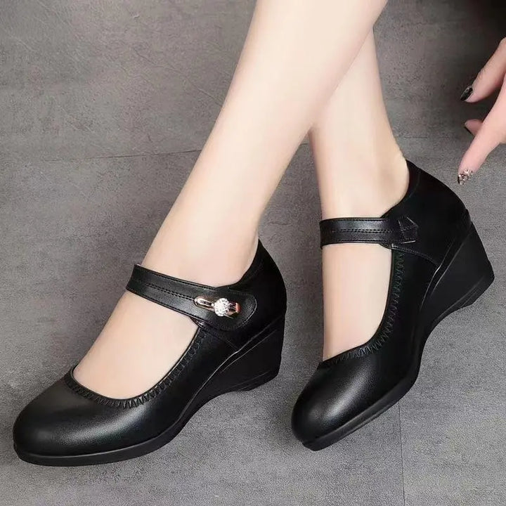 Clara Mid-Heel Comfort Shoes