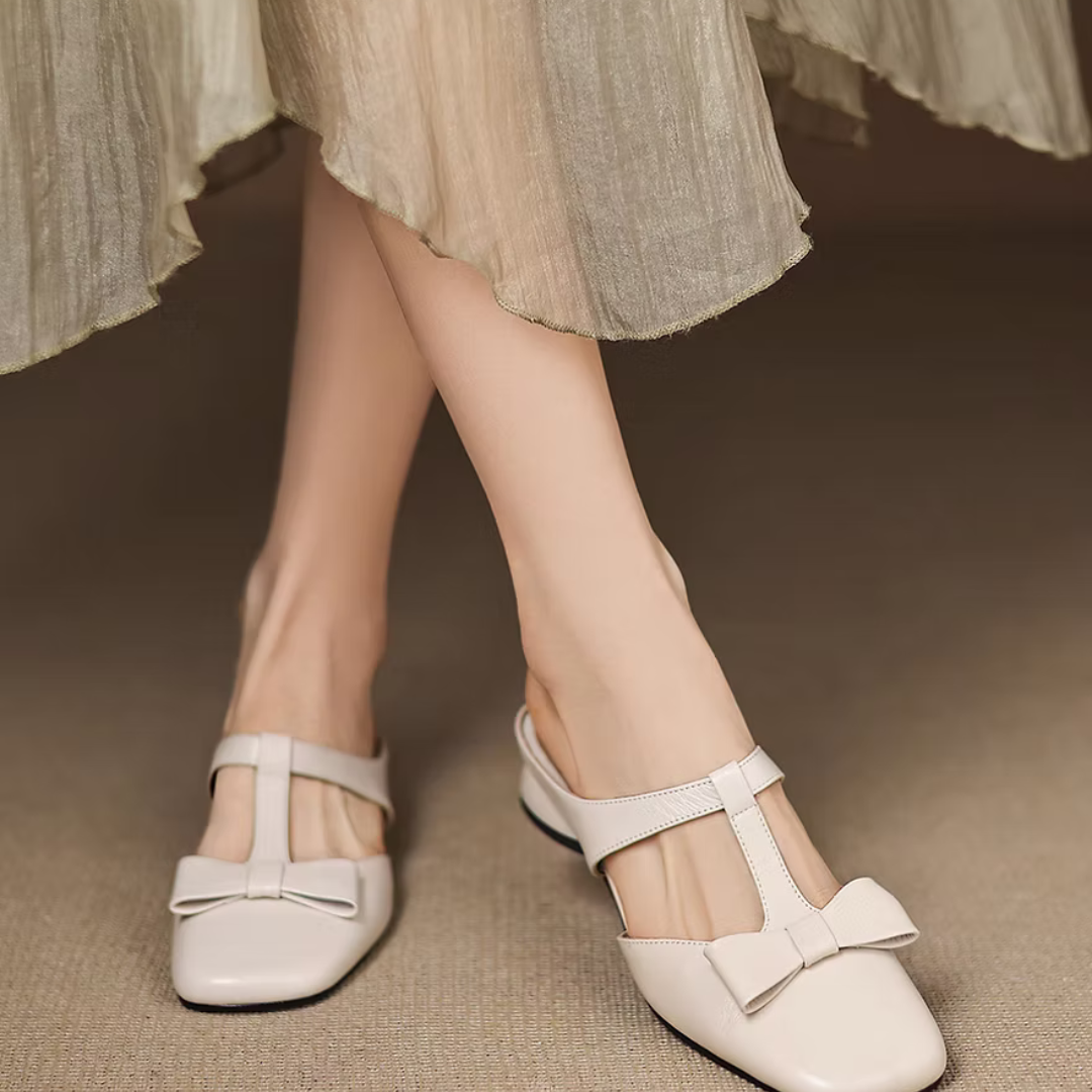 Rita Square-Toed Slippers