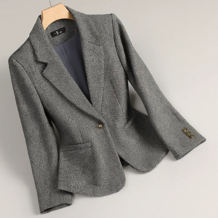 Chelsea Herringbone Blazer