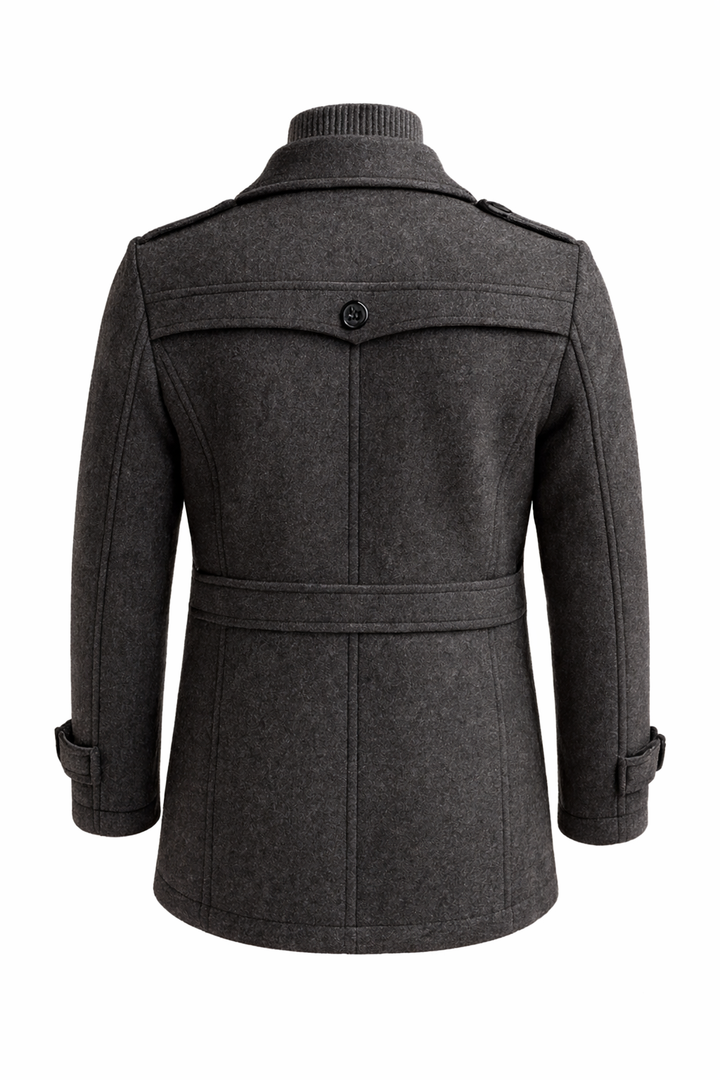 Sebastian Double-Breasted Wool Coat