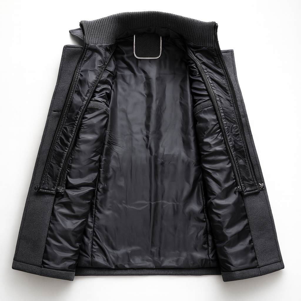 Sebastian Double-Breasted Wool Coat