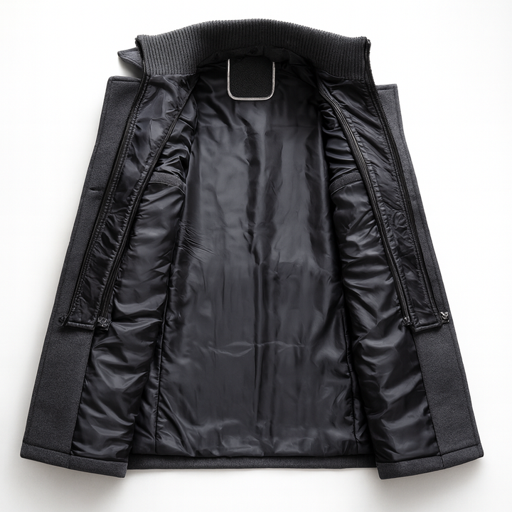 Sebastian Double-Breasted Wool Coat