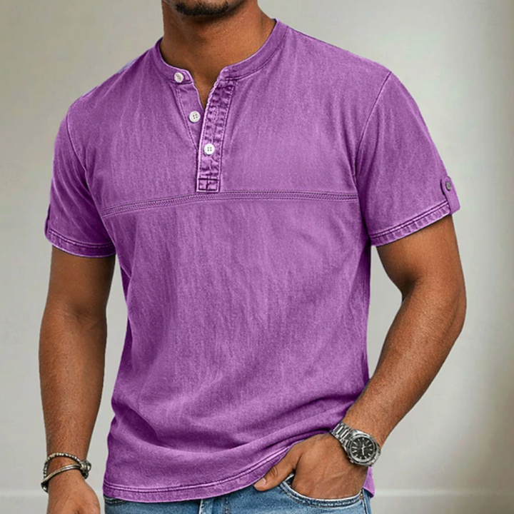 Donovan Denim Pullover Shirt