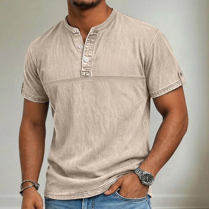 Donovan Denim Pullover Shirt