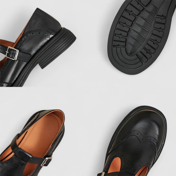 Beatrice Vintage T-Strap Shoes