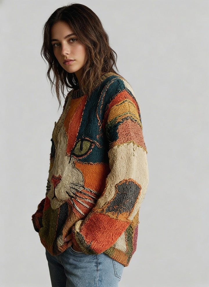 Catara Art Cat Sweater