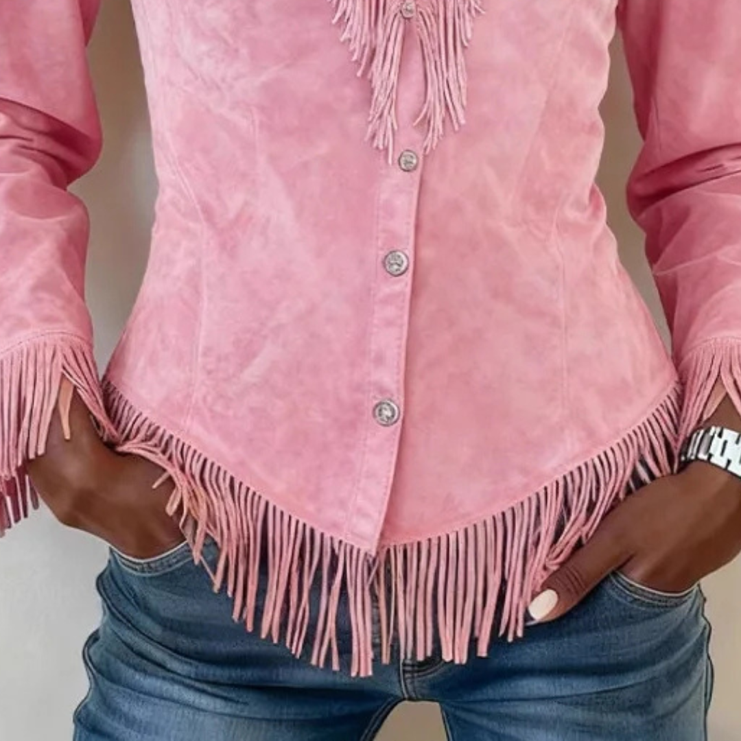Dakota Western Fringe Blouse