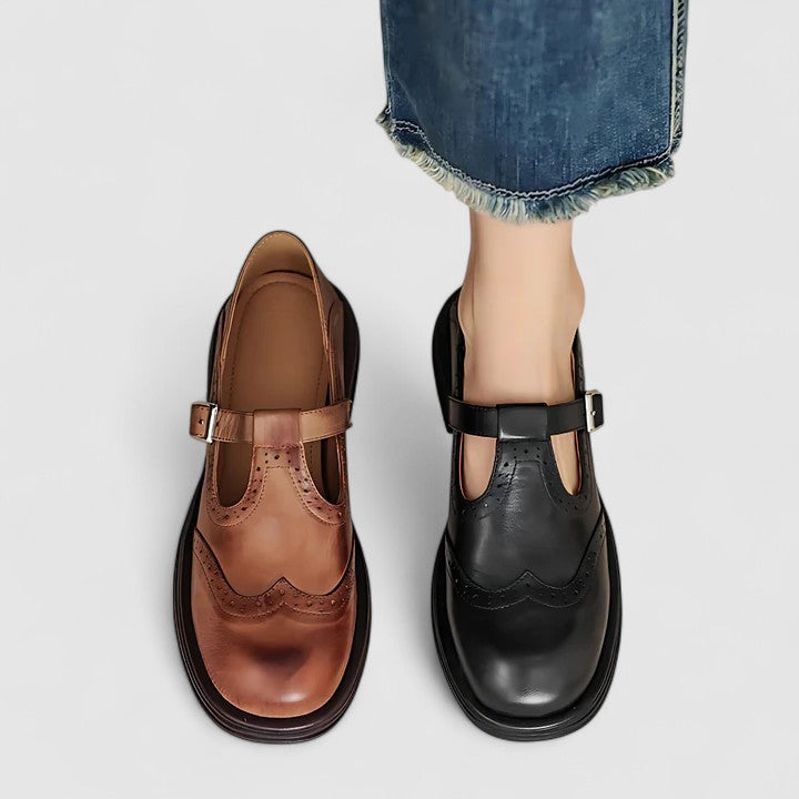 Beatrice Vintage T-Strap Shoes