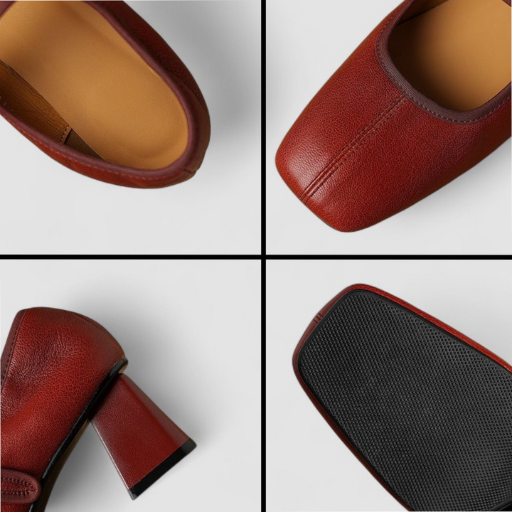 Hermione Genuine Leather Heels