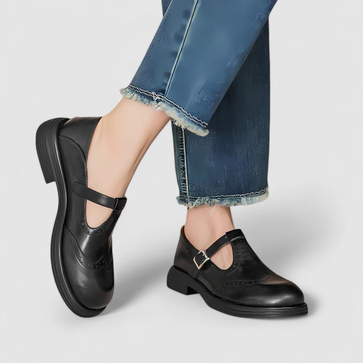 Beatrice Vintage T-Strap Shoes