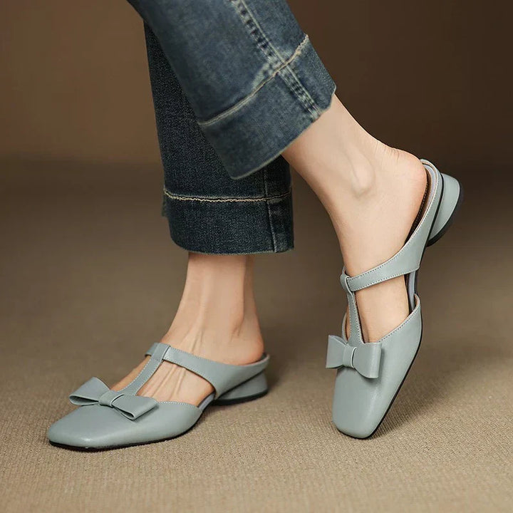 Rita Square-Toed Slippers