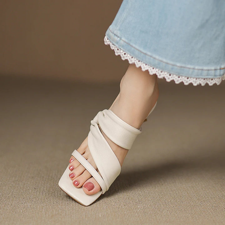 Fioren Glow Heeled Slides