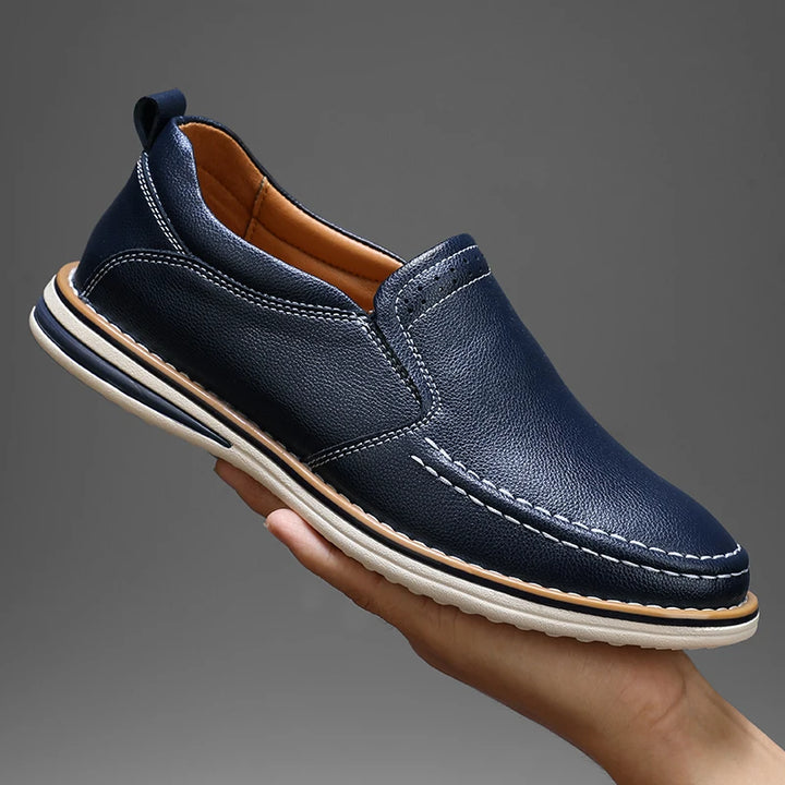 Lucent Leather Flats