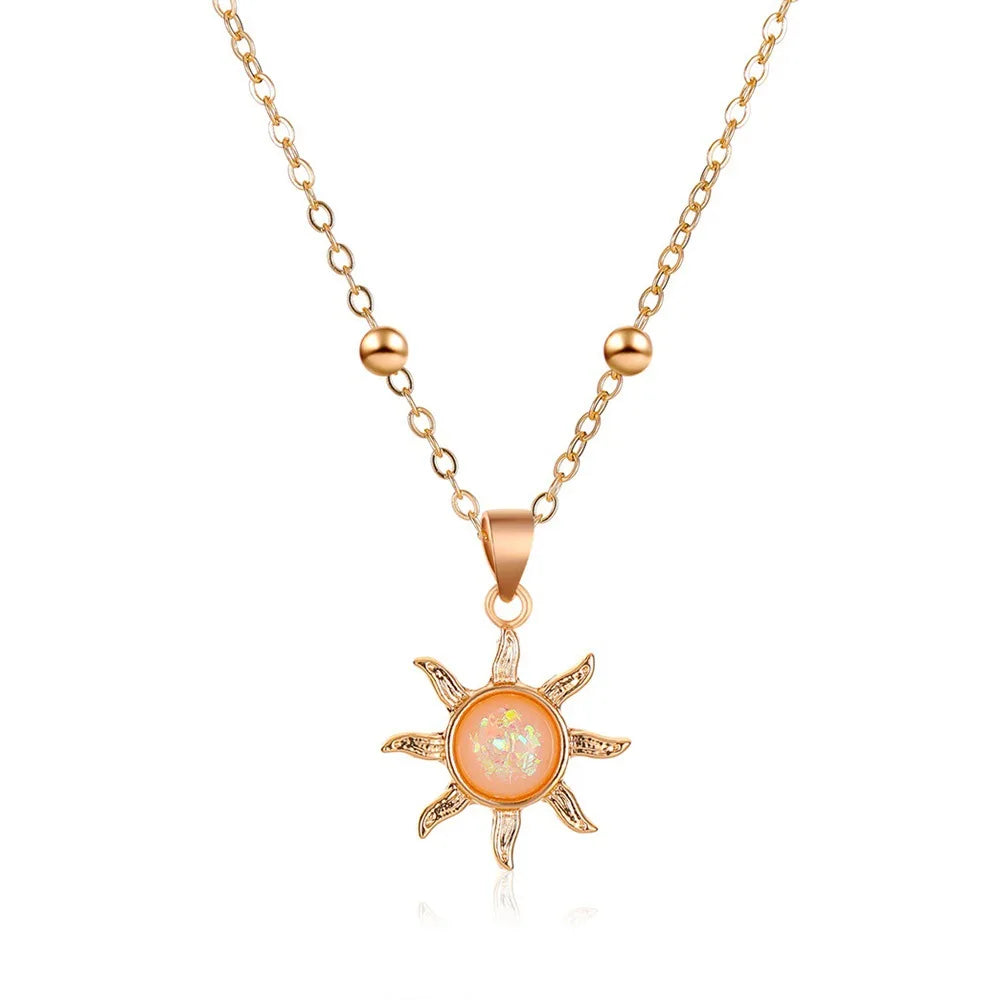 Aurora Sun Necklace