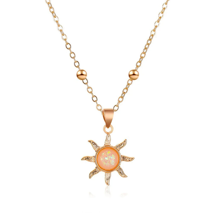 Aurora Sun Necklace