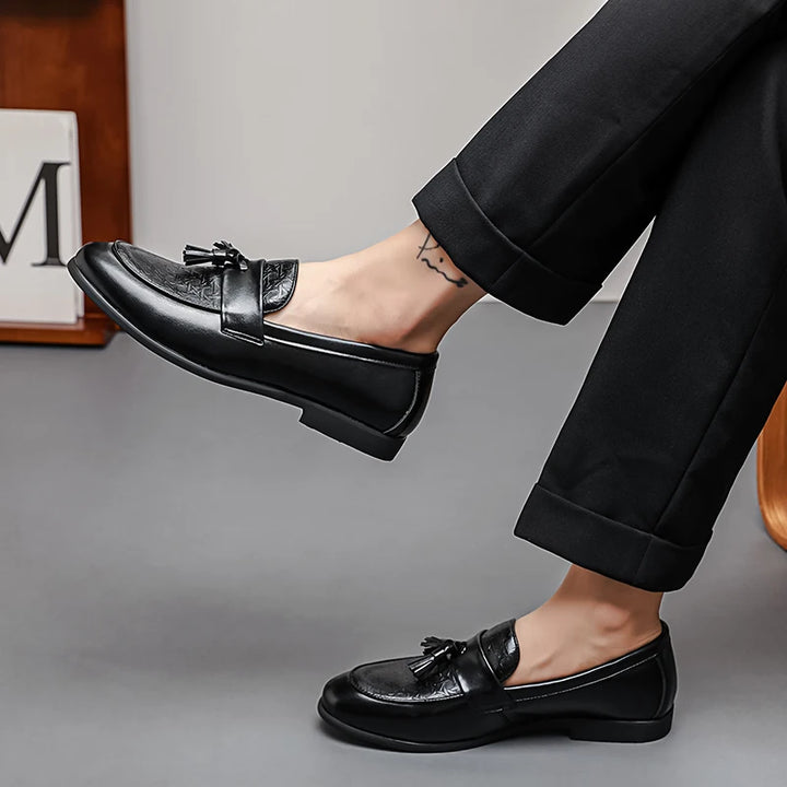 Aurelian Tassel Loafers