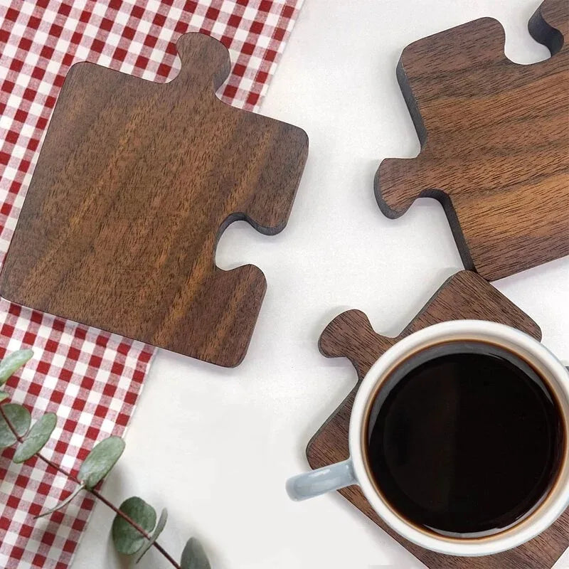 Woodlink™ Puzzle Coaster Set