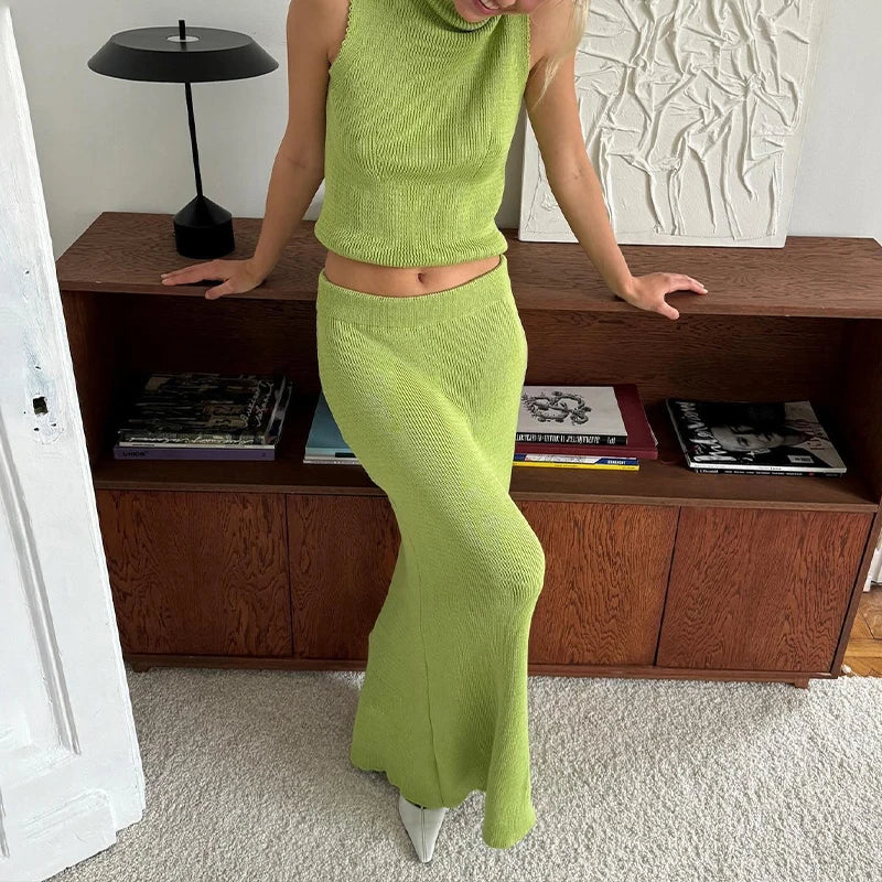 Vibrance Chic Knit Set