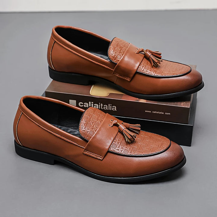Aurelian Tassel Loafers