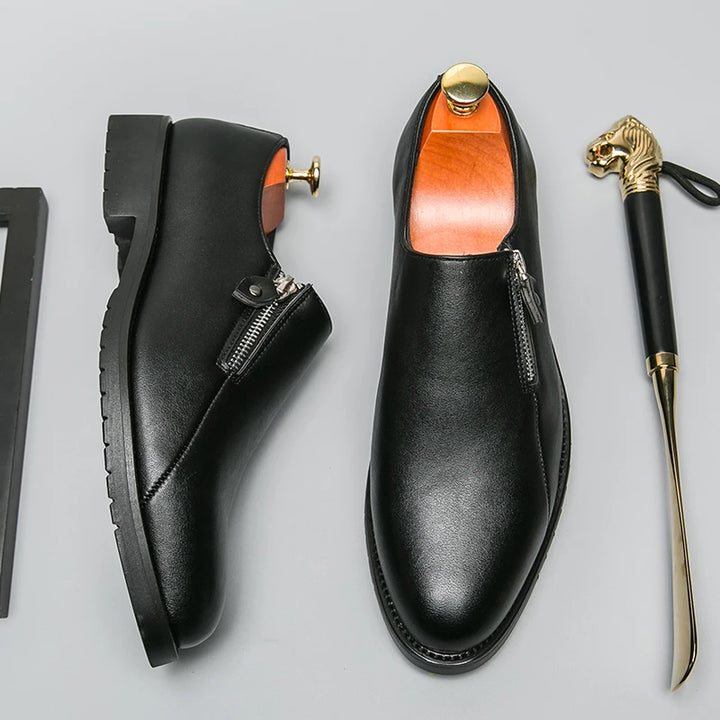 Valentis Leather Oxfords