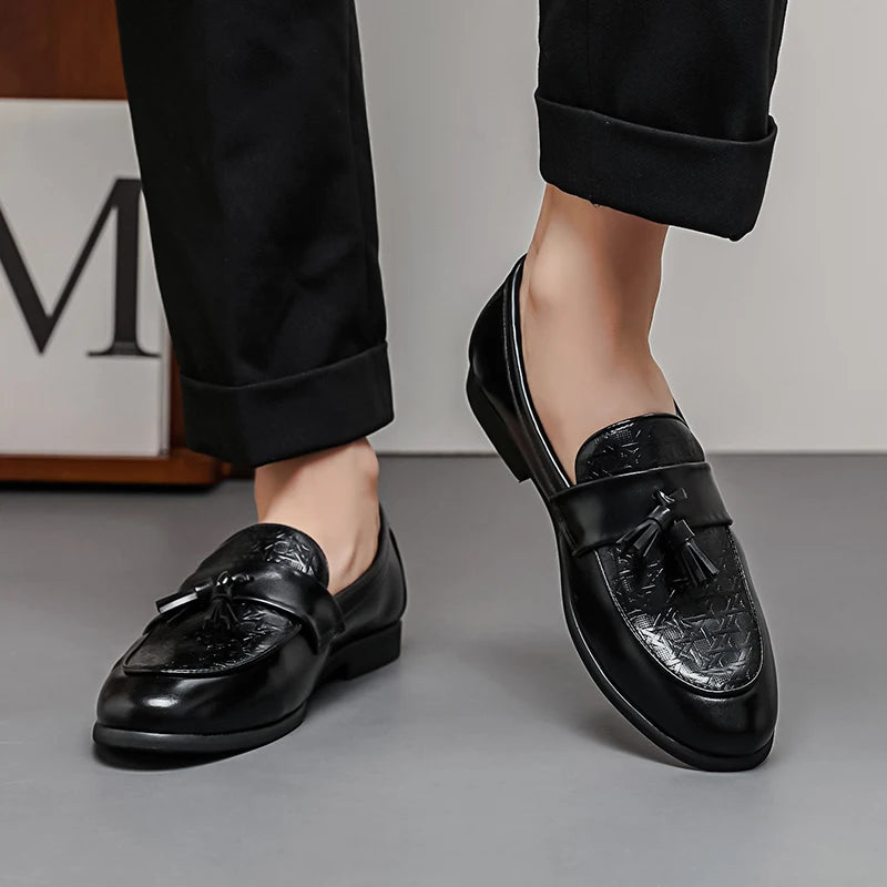 Aurelian Tassel Loafers