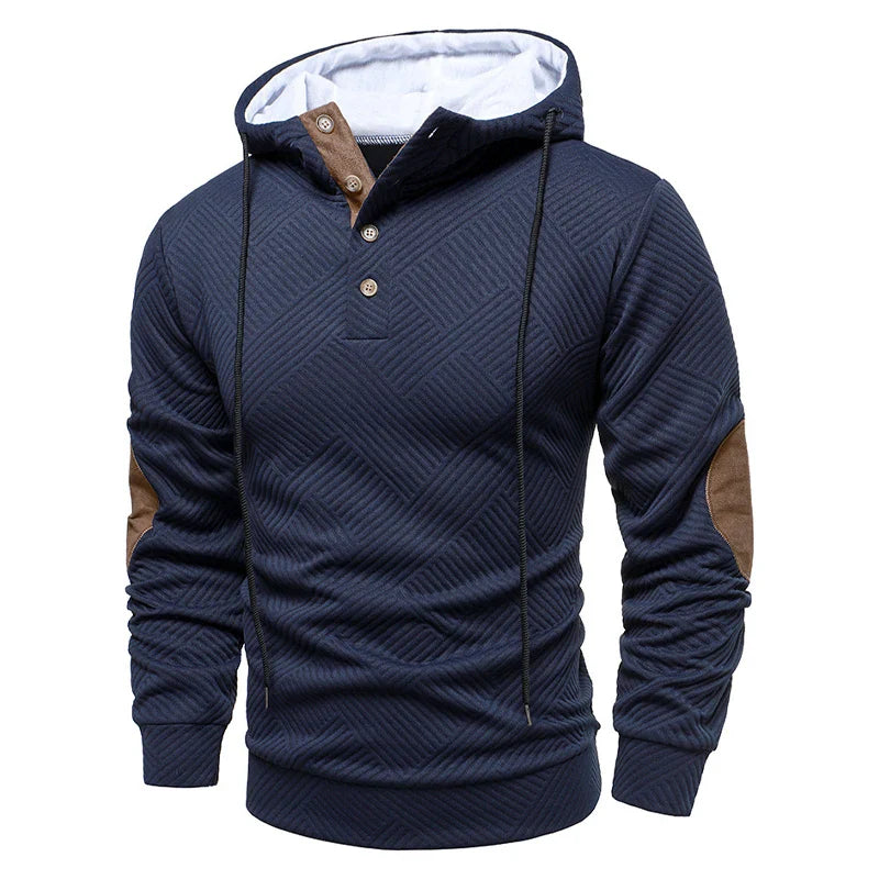 Wesley Henley Pullover Hoodie
