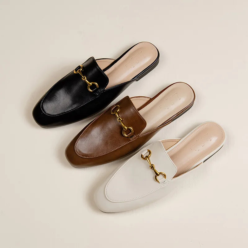 Solune Horsebit Mules