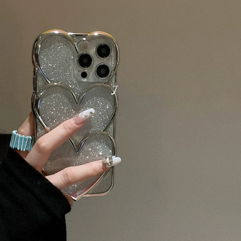 GlowHeart Phone Case