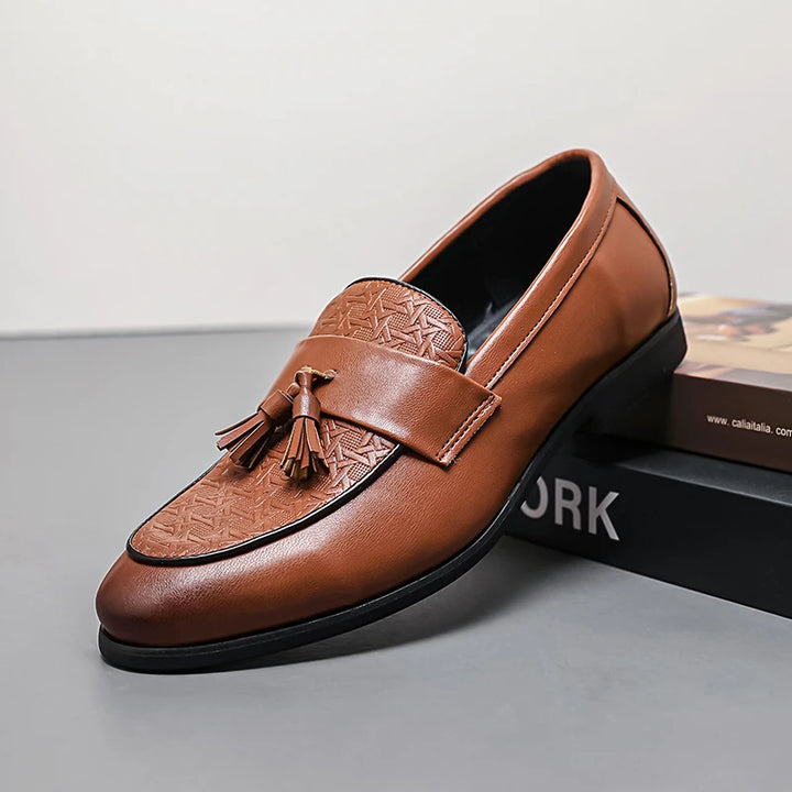 Aurelian Tassel Loafers