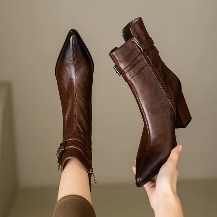 Velour Strada Autumn Boots