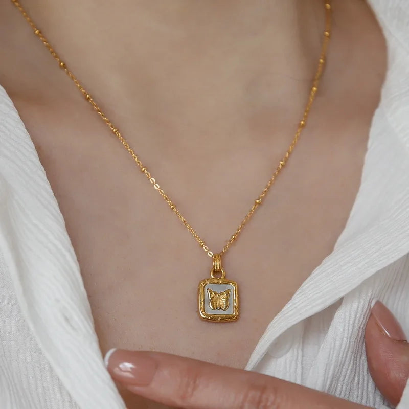 Savira Butterfly Necklace