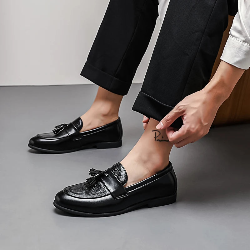 Aurelian Tassel Loafers