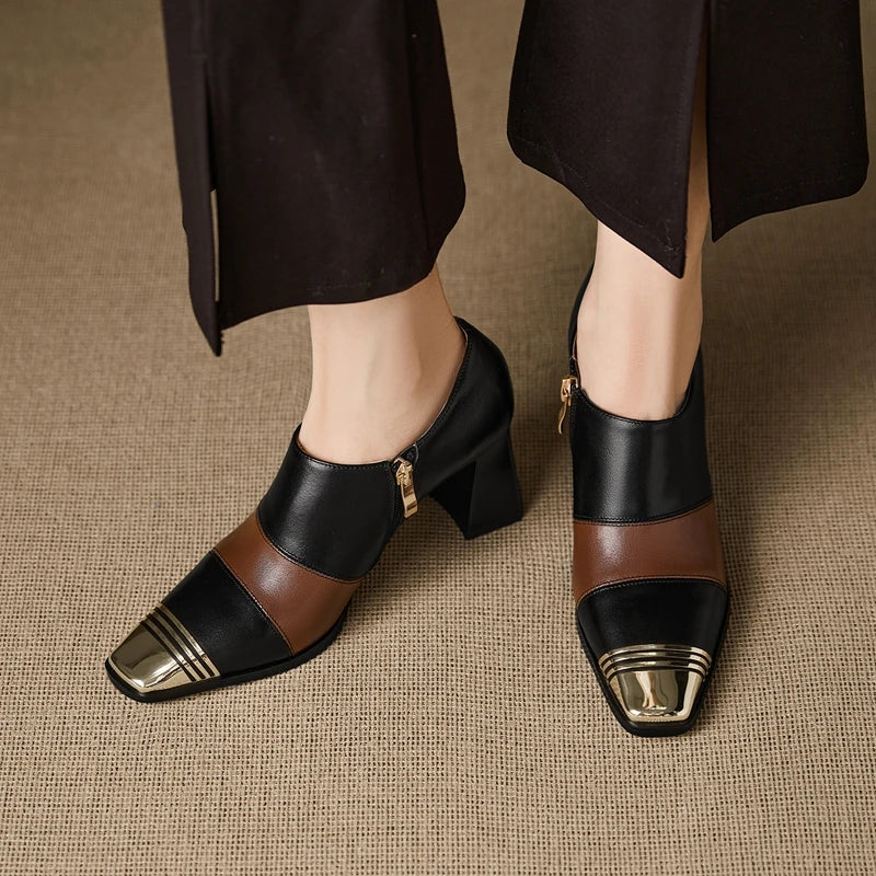 Orvella Leather Pumps