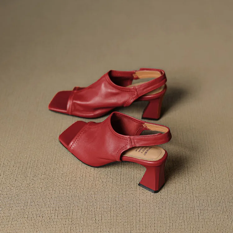 Stella Via Leather Sandals