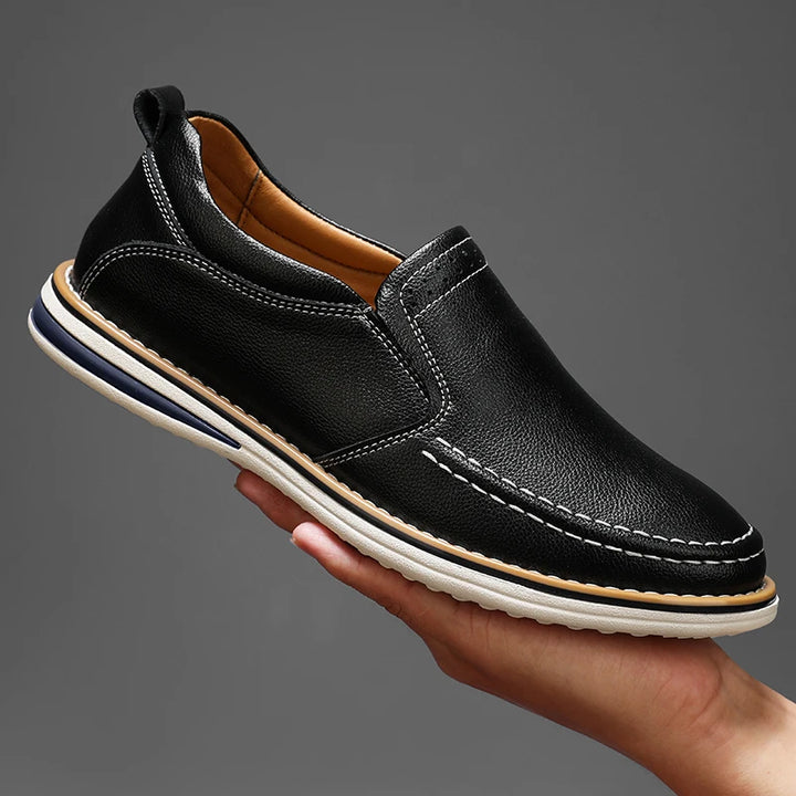 Lucent Leather Flats