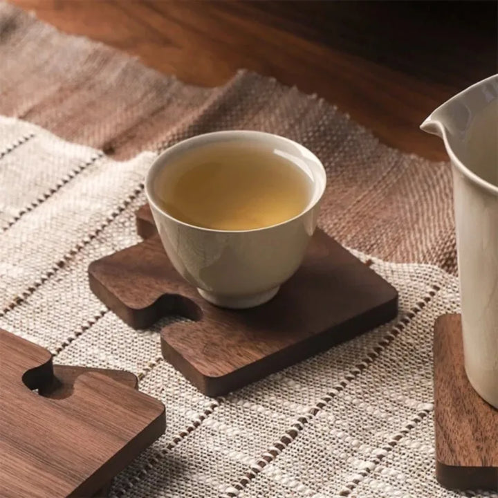 Woodlink™ Puzzle Coaster Set