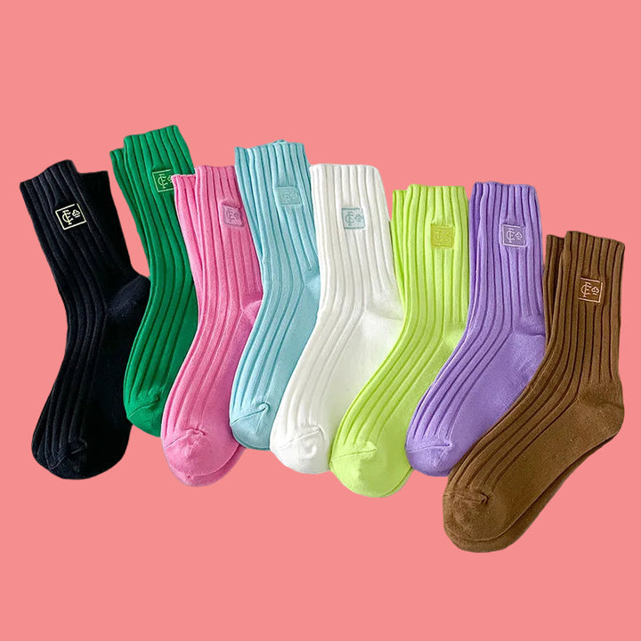 3 Pairs ColorPop Socks