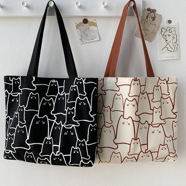 Kitten Muse Tote Bag