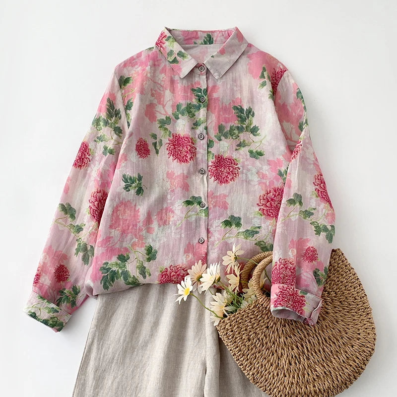 RoseVale Linen Shirt