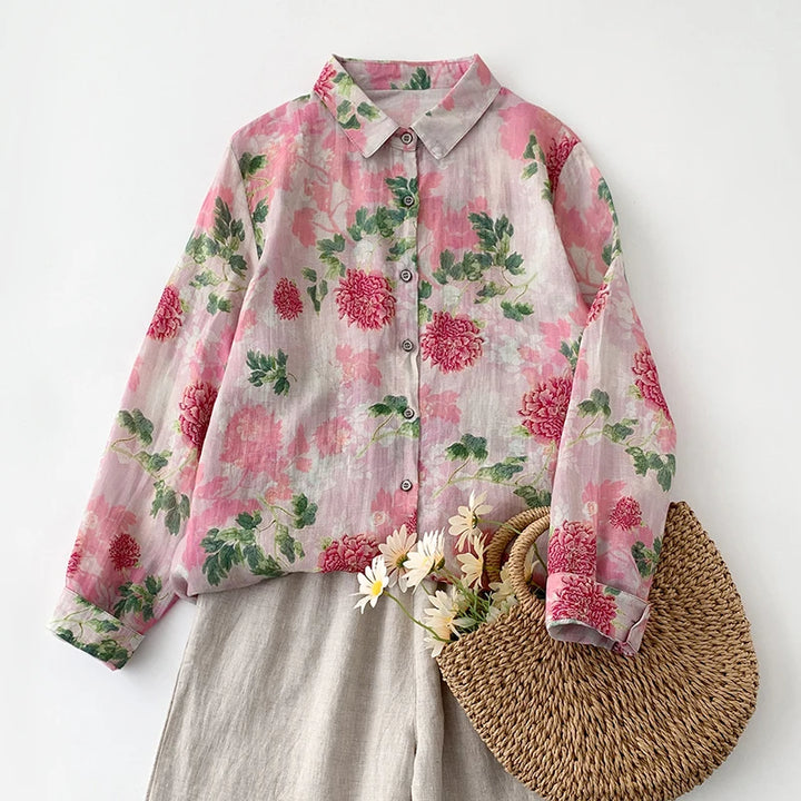 RoseVale Linen Shirt