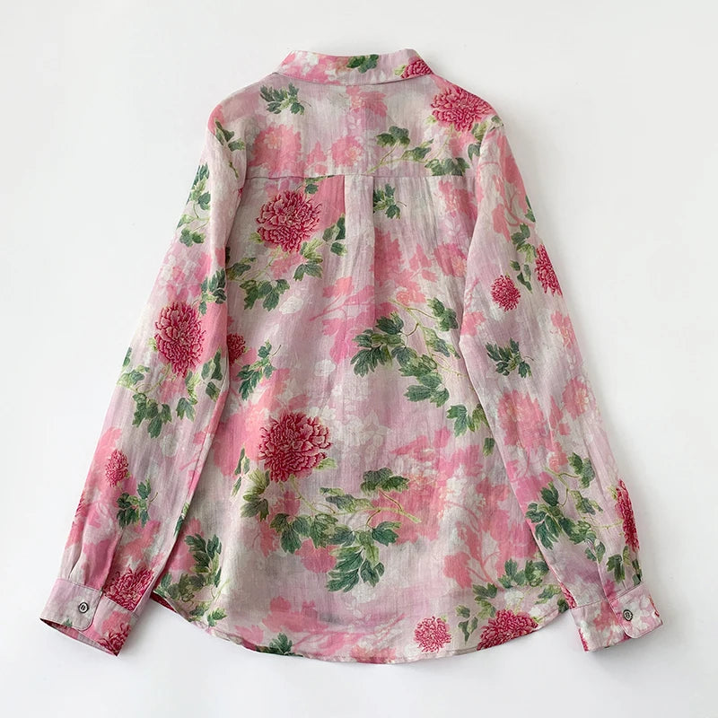 RoseVale Linen Shirt