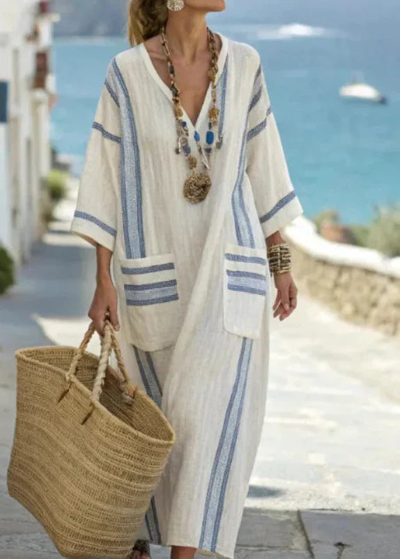 Marina Coastal Flow Dress