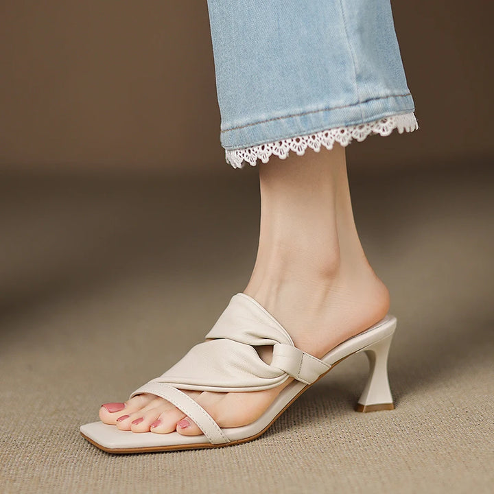 Fioren Glow Heeled Slides